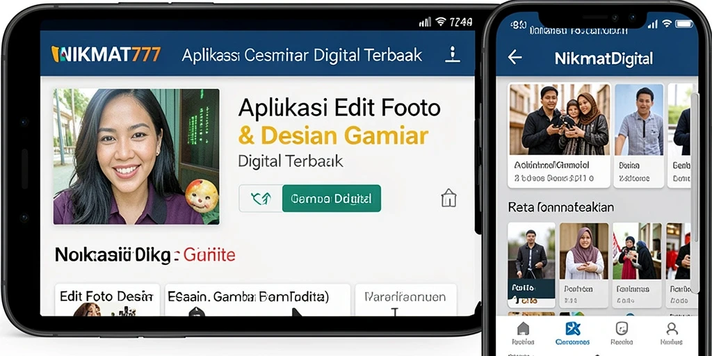 Tampilan antarmuka NIKMAT777 dengan fitur editing yang intuitif.