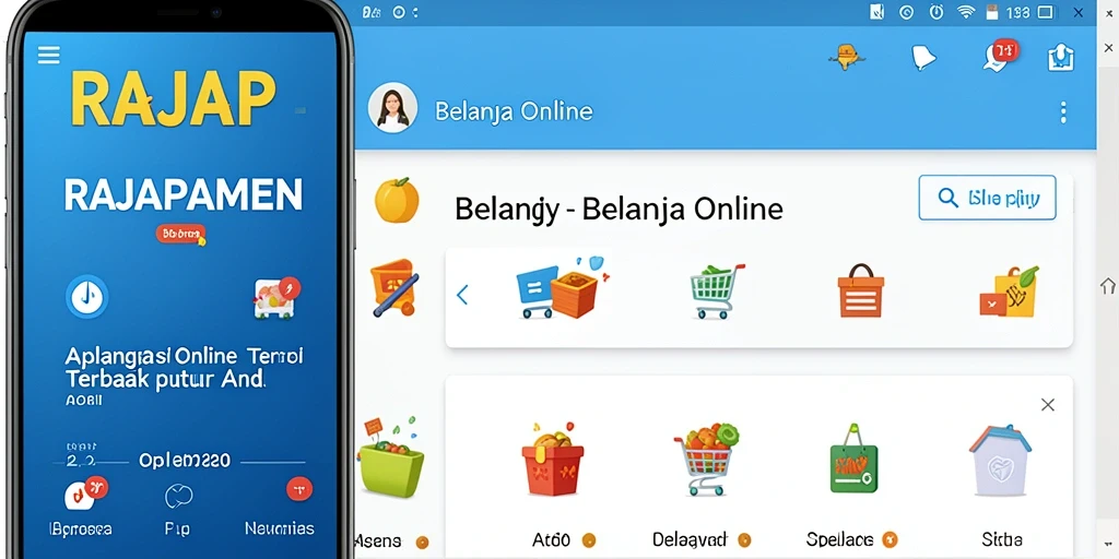 Tampilan antarmuka pengguna RAJAPAMEN yang modern dan intuitif.