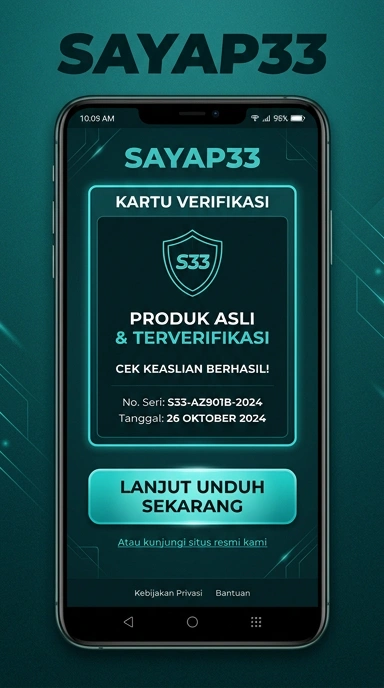 Kanal Resmi Sayap33 untuk Pengguna Android